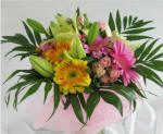 wehave a choice of simple bouquets in the limassol area - this one is bright and breezy